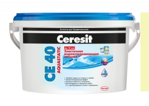 Затирка №25 Aquastatic CE 40 сахара 2кг (ведро) CERESIT