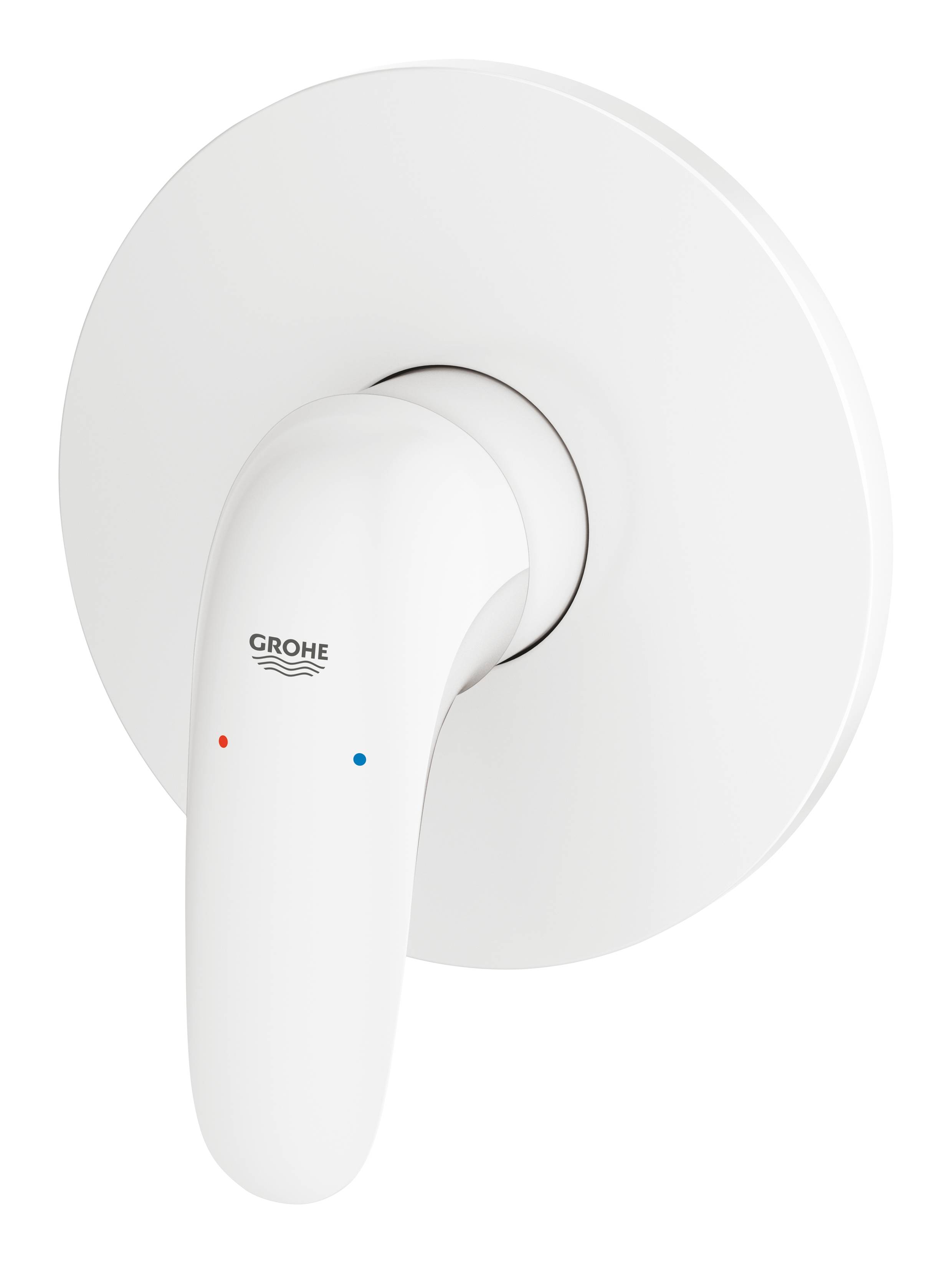 Внешняя часть смесителя для душа GROHE Eurostyle 2015 Solid, белая луна (24046LS3) - Вид №1