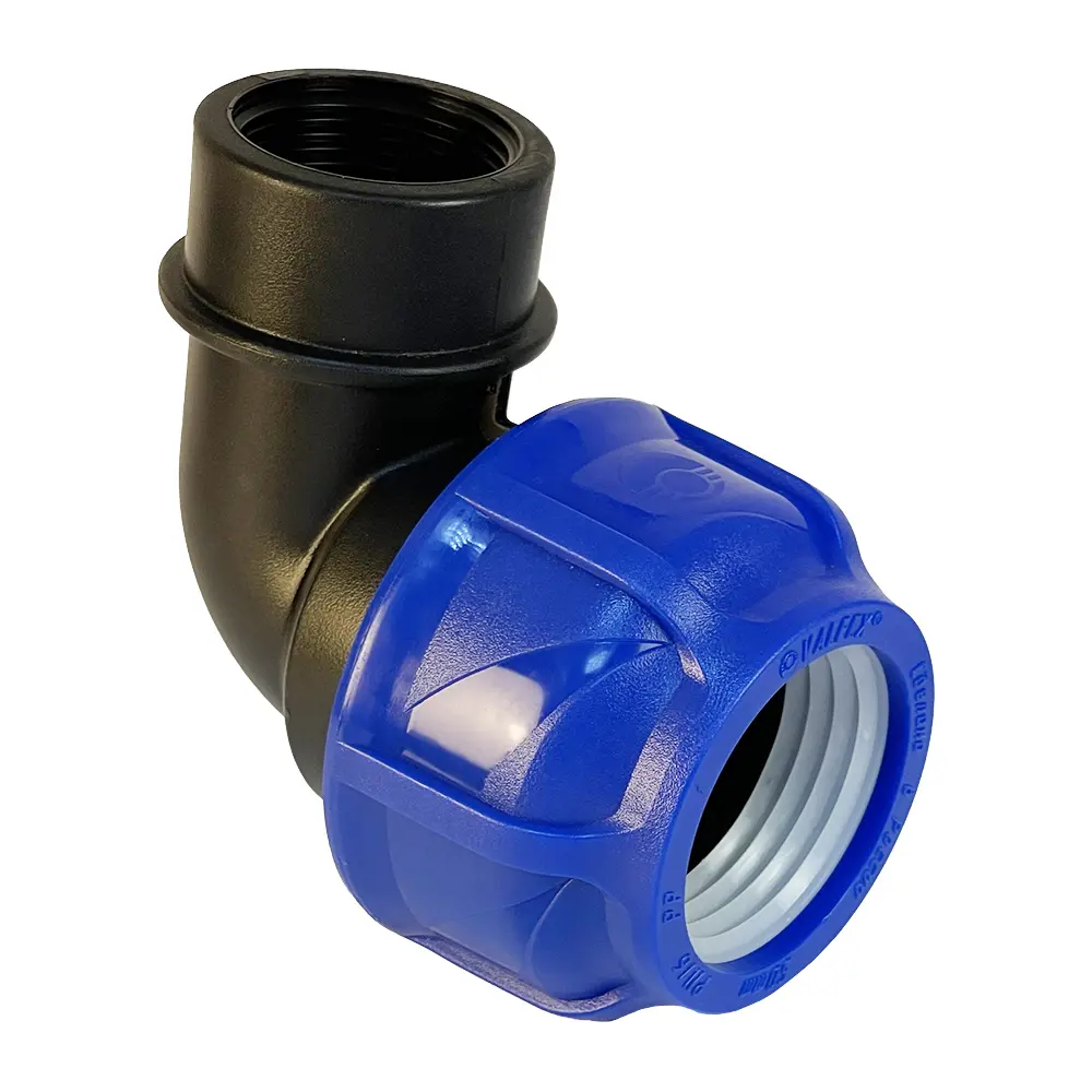 Отвод комбинированный 90° ПНД Valfex 1 1/4"x50 мм ВР 1210012350114 86922410 STLM-2106582  - Вид №1