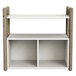 Гарнитур Mini A, 1 полка и 1 книжный шкаф, коричневый