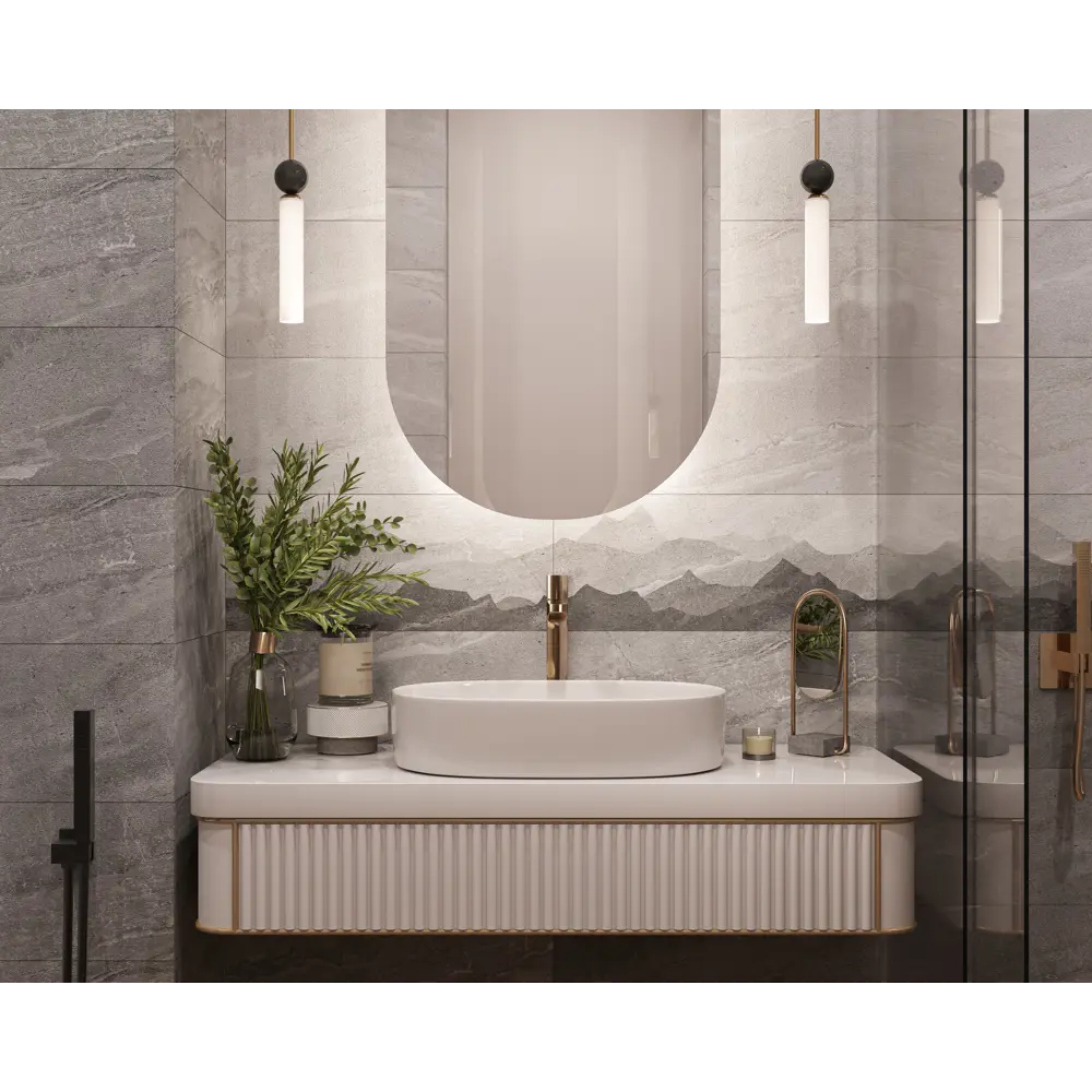 Настенная плитка Gracia Ceramica Fog с эффектом горного тумана 25х60 см 89231599 STLM-0948404 - Вид №3
