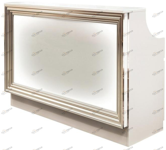 Maletti Офисная стойка администратора из дерева и стекла с подсветкой Bohème P50291 Boheme