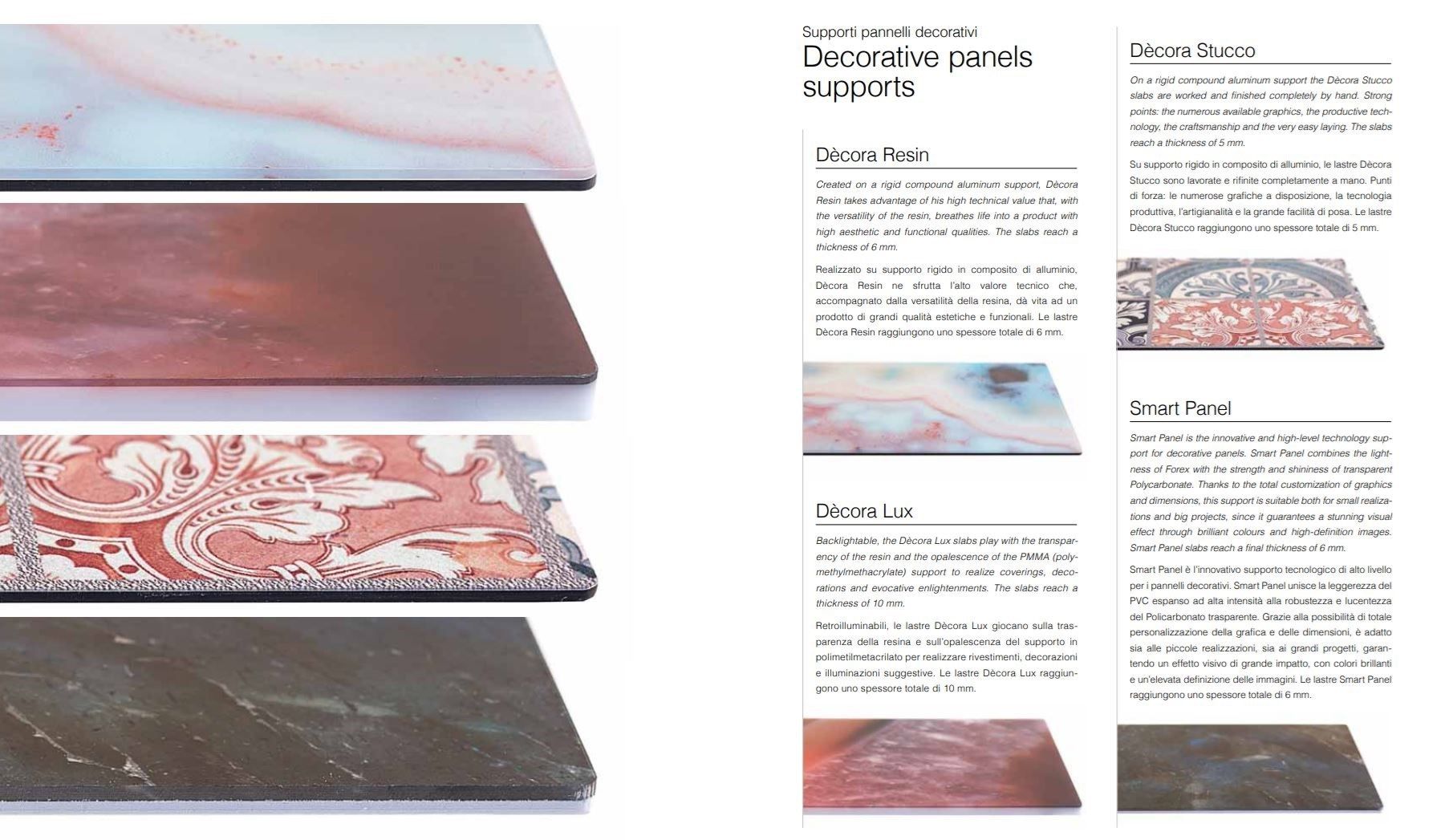 Декоративная панель из алюминия, стекла или ПММА Tecnografica New Surfaces ARCH-00113950 - Вид №2