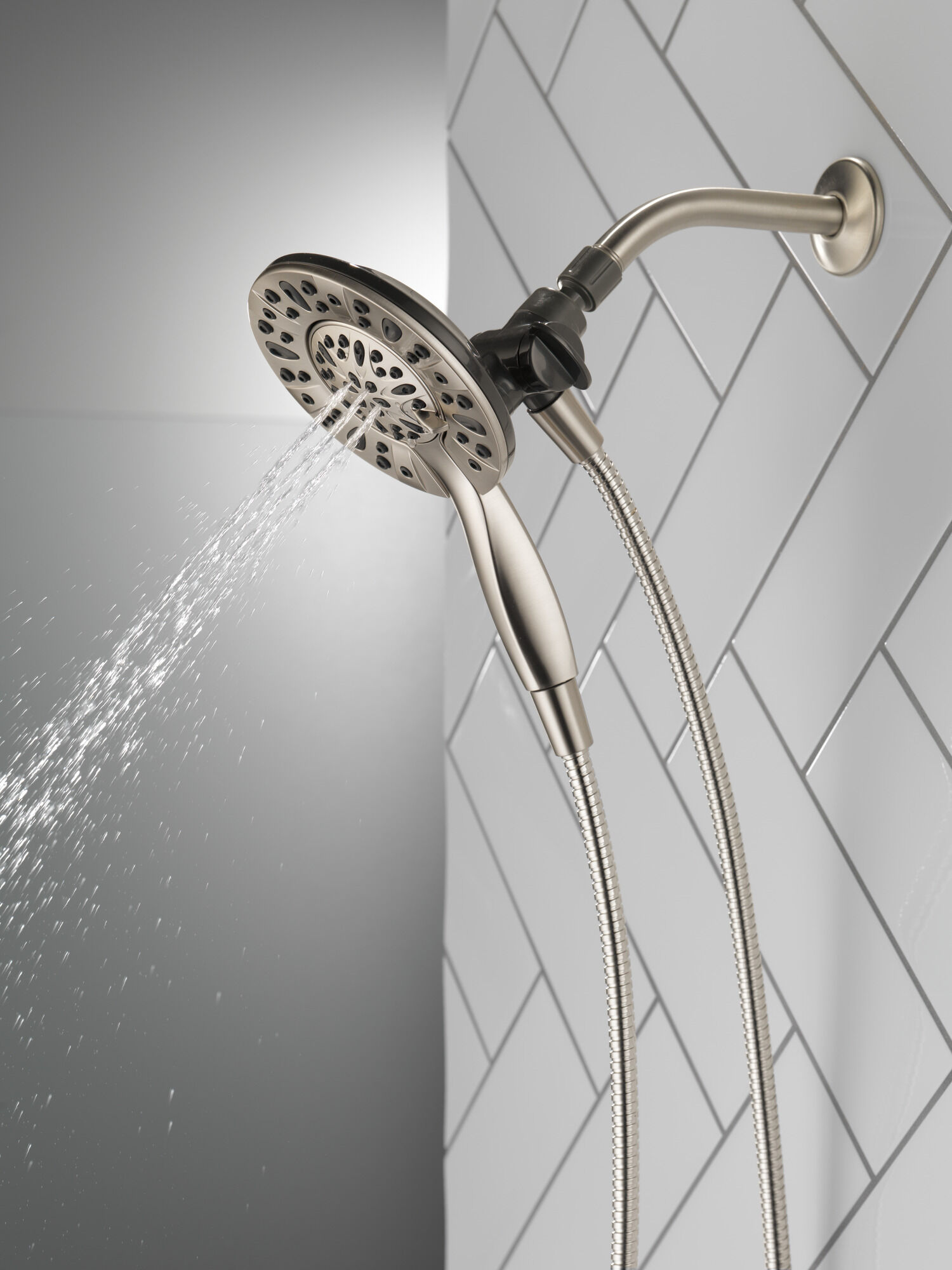 75490SN In2ition® Душ два в одном с 4 настройками Delta Faucet DELTA Матовый никель Spotshield - Вид №11