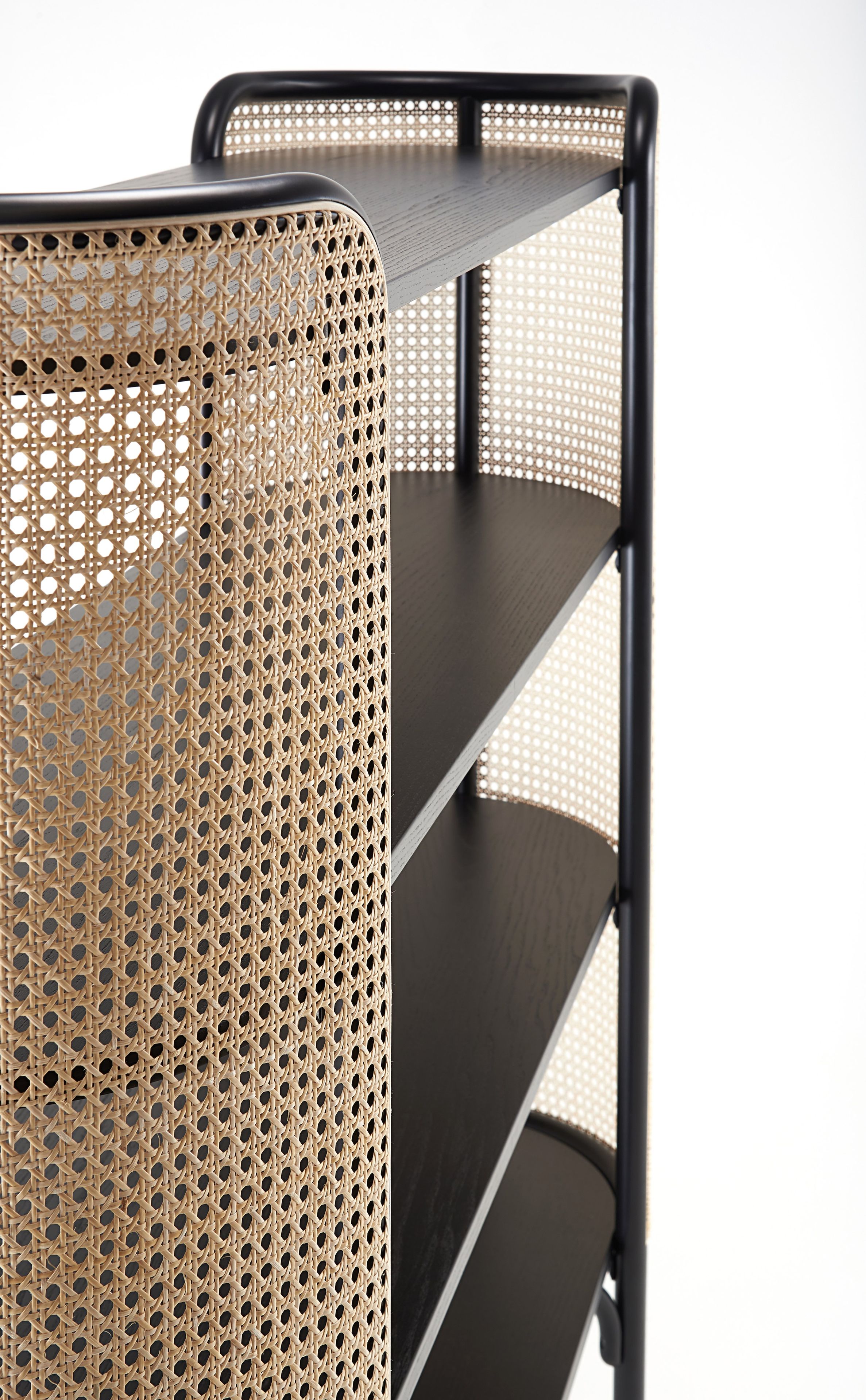 Книжный шкаф из бука и соломы в Вене Wiener GTV Design Mos ARCH-00095513 - Вид №2