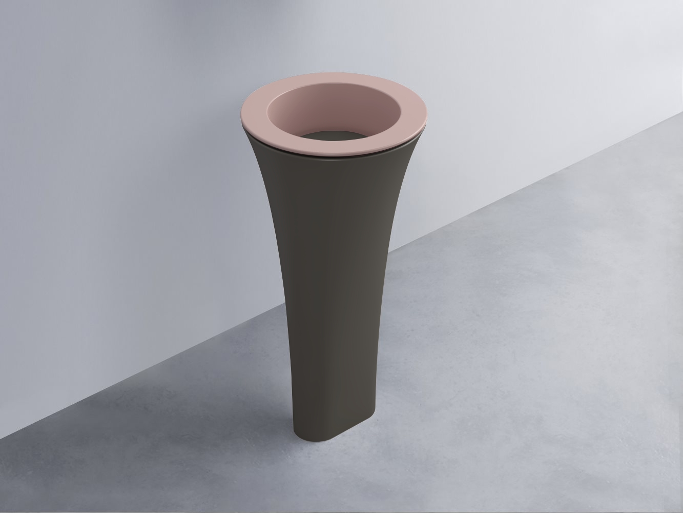 AMLA45-CP+AMPILT-FN+AMCOLT-FN Раковина Amedeo Tondo отдельностоящая cielo Enjoy + Amedeo Ceramica Cielo
