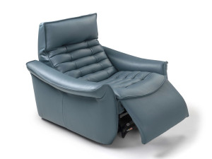 Кожаное кресло с электрическим движением