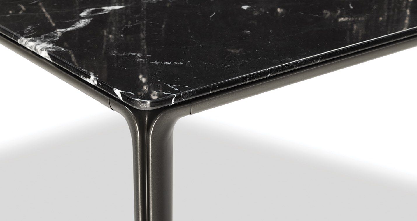 Квадратный мраморный стол Poltrona Frau коллекция-столы и стулья ARCH-00078917 - Вид №4