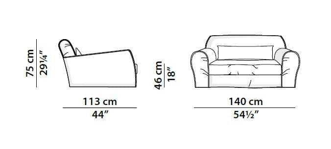 Кресло с подлокотниками Baxter Housse ARCH-00101443 - Вид №4