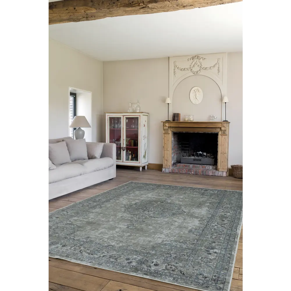 Ковер Ragolle Amalfi 160x230 см вискоза 927909/6646 цвет серый 89436955 STLM-2122424  - Вид №8