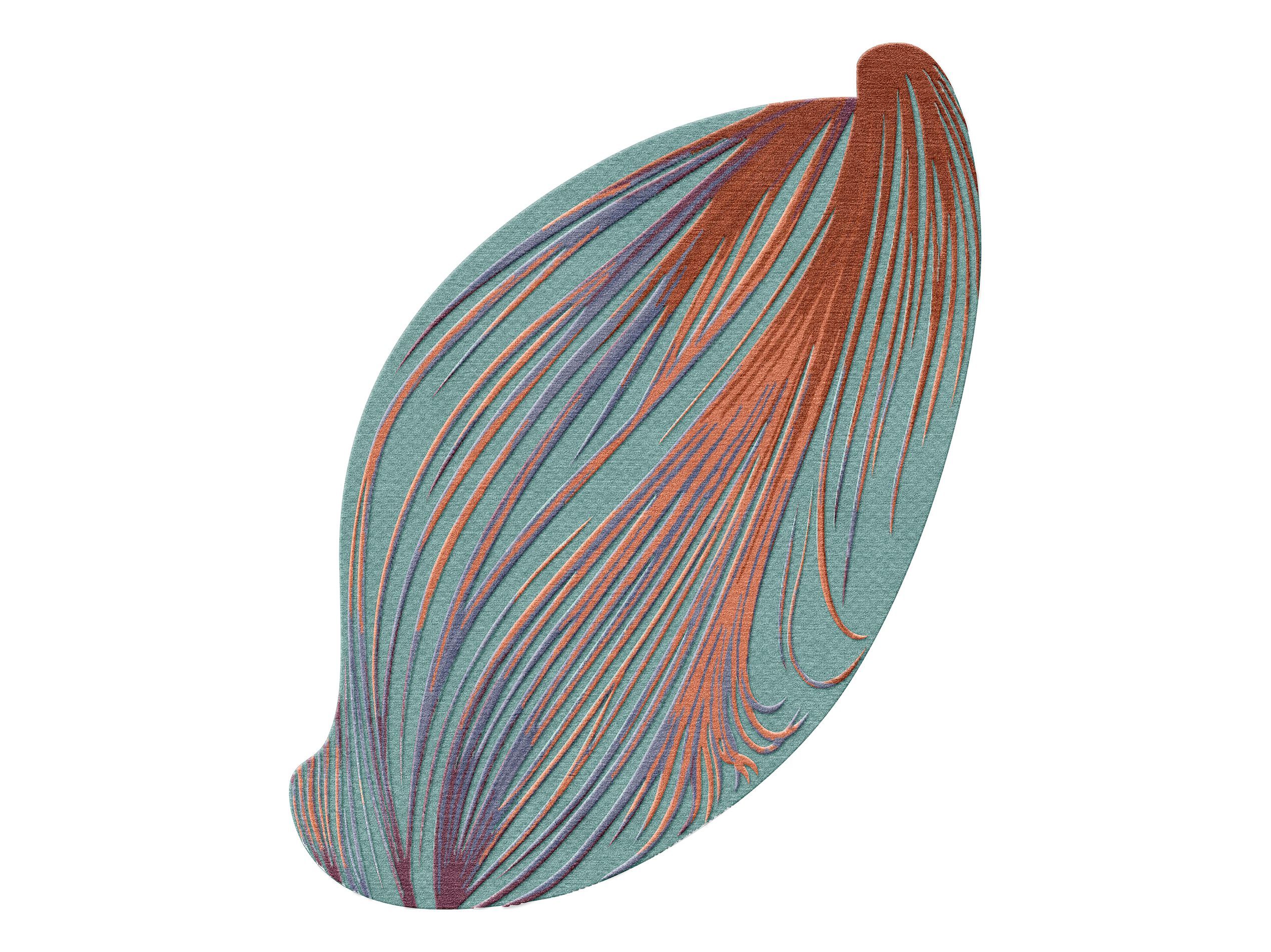 Изогнутый ковер ручной работы Tapis Rouge электрический ARCH-00019726