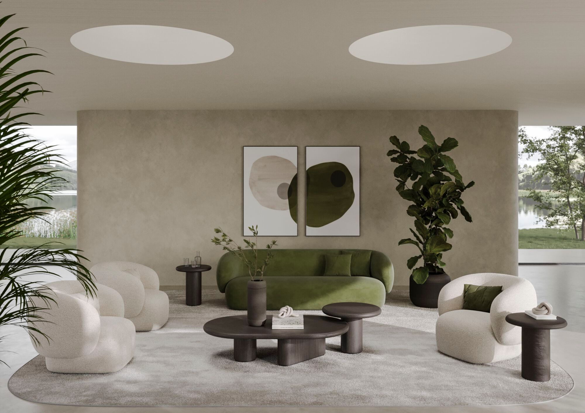 Круглый журнальный столик PROF богиня ARCH-00021963 - Вид №4