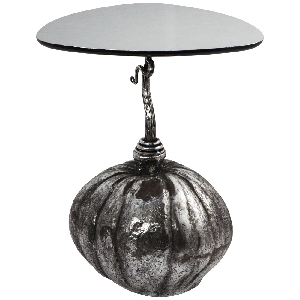 17143 Столик декоративный Королева осени Серебро BOGACHO 4627179652708 - Вид №5