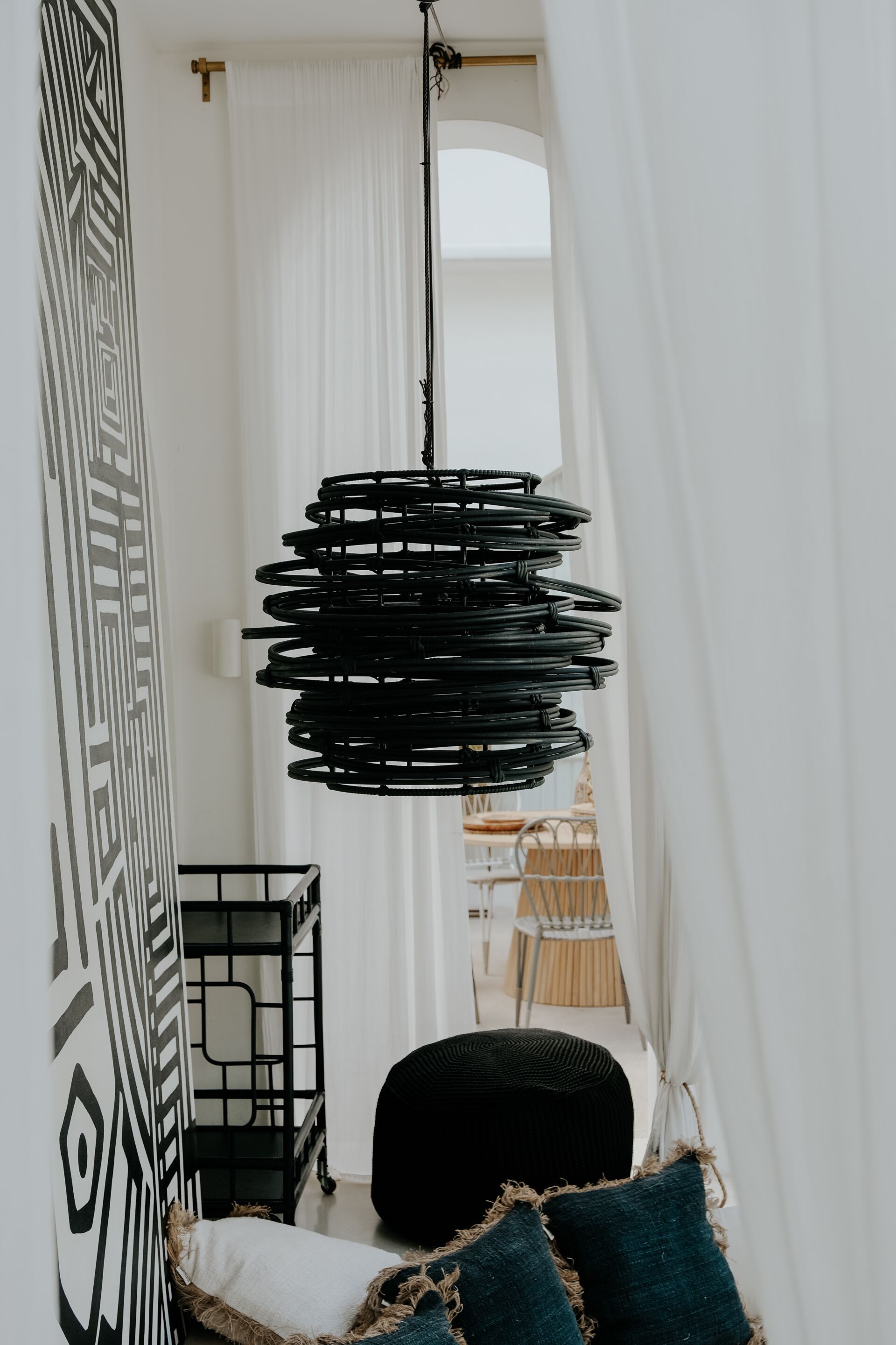 Круглая веревка сад пуфик cbdesign Виареджо ARCH-00074737 - Вид №3