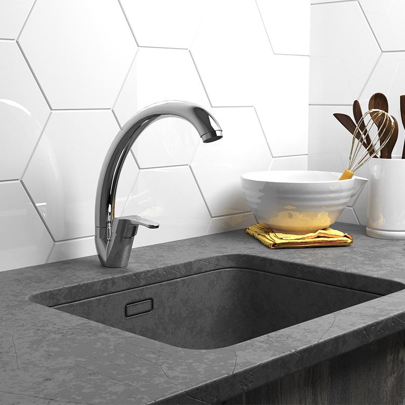 Paini Creta 42CR570/599TR21LMKM смеситель для кухни - Вид №1