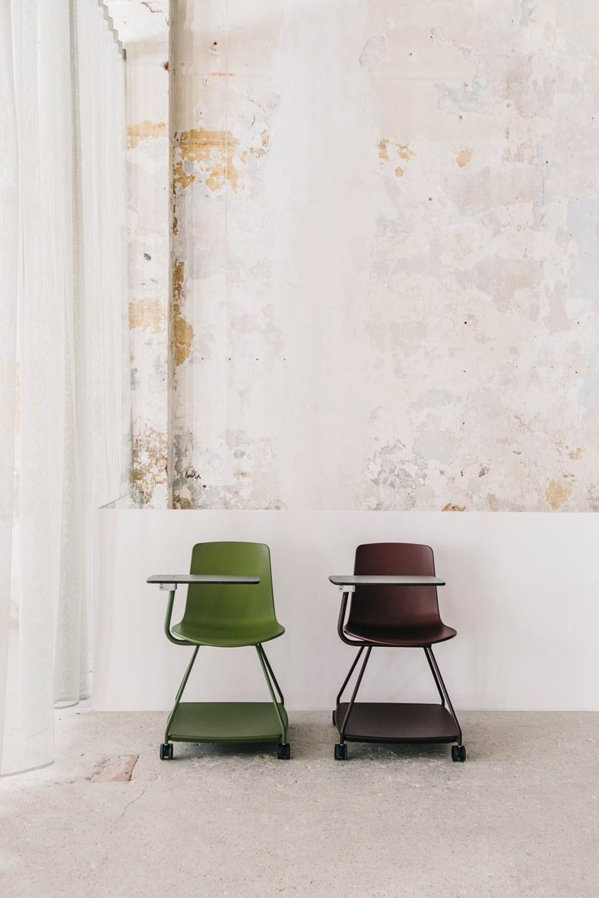 ENEA Стул для конференций из полипропилена с ящиком для хранения Tray sun-id-1463772 - Вид №19