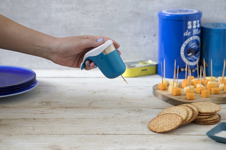 Держатель для зубочисток голубой Jonah PELEG DESIGN  00-3871482 Голубой  - Вид №4