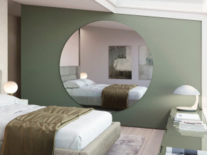 Настенное круглое зеркало