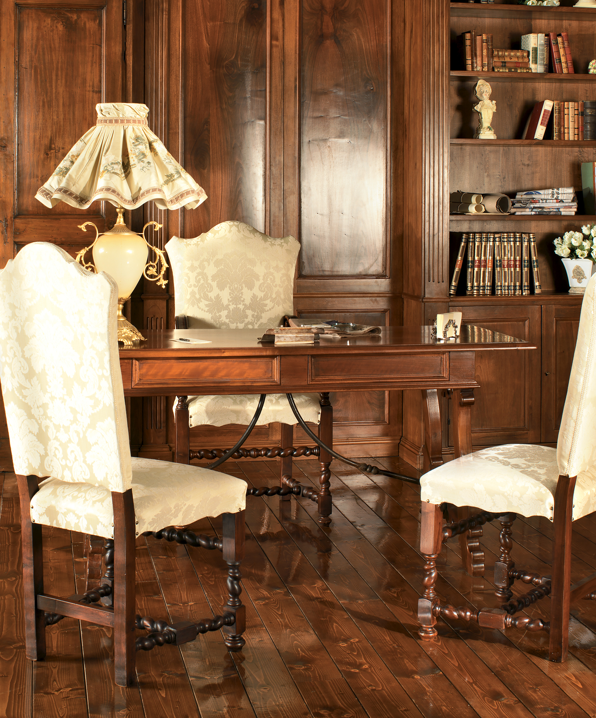 3748 Tifernoit Письменный стол на лировых ножках Studio - Вид №1