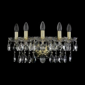 Бра настенное золотистое Bohemia Ivele 1413B XL/G BOHEMIA IVELE СВЕЧА 00-3889044 Золото
