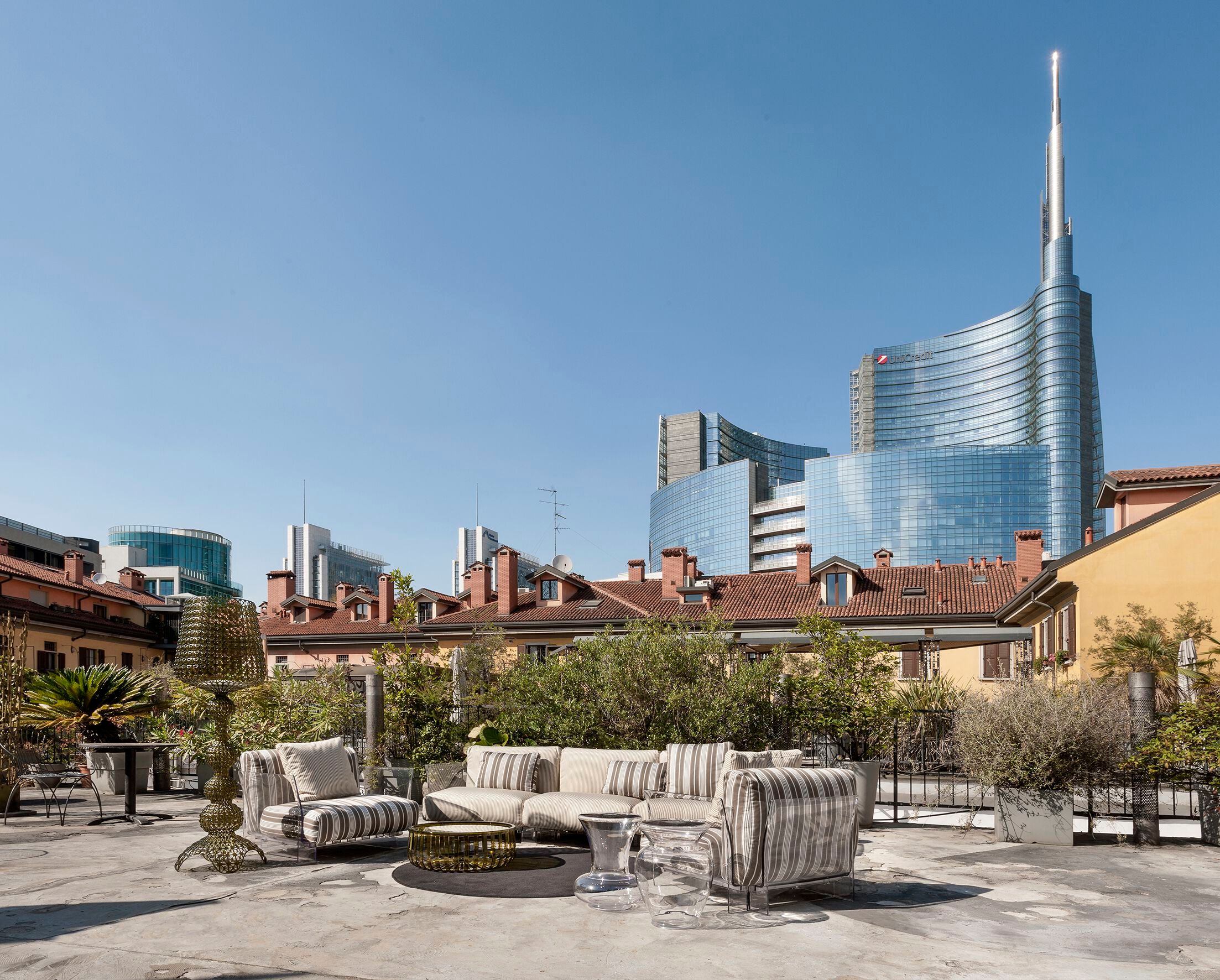 Sunbrella® 3-местный съемный садовый диван Kartell POP OUTDOOR ARCH-00137585 - Вид №3