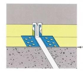 EDILFERRO TRAVEST Деформационный шов для гипсокартона