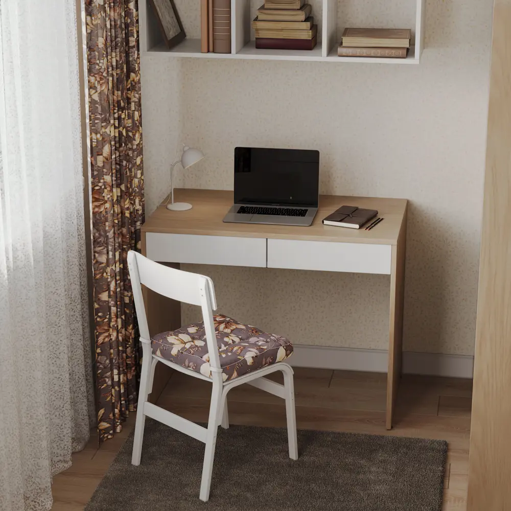 Ковер полиэстер Ribera 120x170 см цвет темно-бежевый 82388093 STLM-2104427 Santreyd  - Вид №7