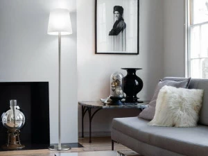 Vetreria Vistosi Торшер из сатинированного стекла Naxos