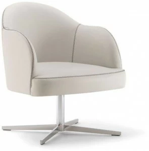 Tirolo Кожаное кресло с 4 спицами и подлокотниками Chicago 015 p x