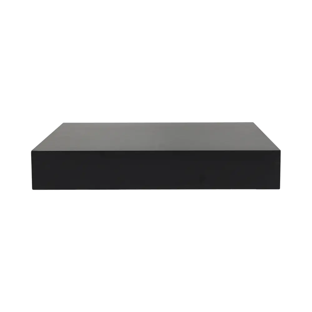 Настенная полка KONSENSA 23x23.5 см со скрытым креплением МДФ цвет черный 89425856 STLM-2023406  - Вид №2