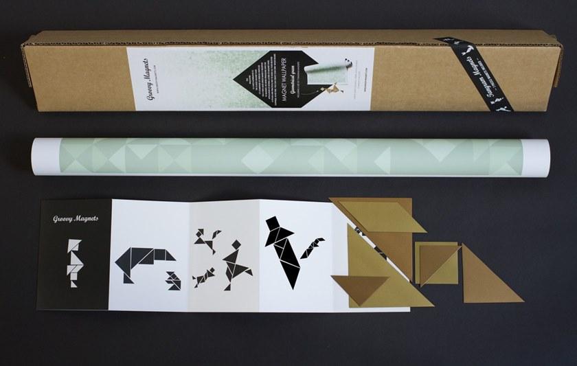 Groovy Magnets Обои с магнитным рисунком Geo sun-id-1426820 - Вид №4