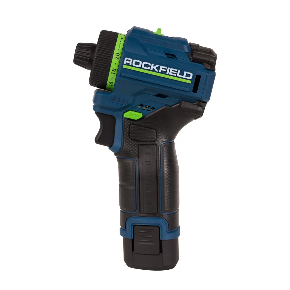 Бесщеточная дрель-шуруповерт Rockfield RF1002BK с двумя аккумуляторами 89366403 STLM-0838334 - Вид №4