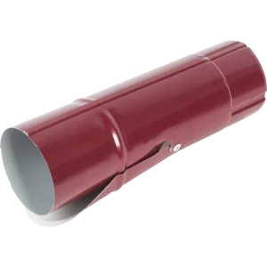 Отвод для сбора воды D90 мм цвет вишня