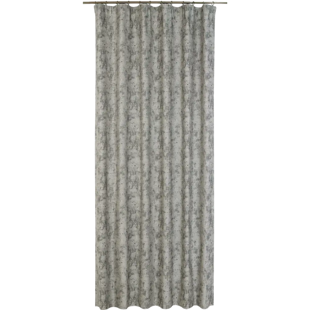Штора на ленте Ramona 160x280 см цвет серый 83406940 STLM-2184960 INSPIRE 