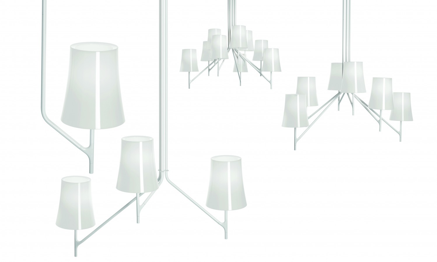 Foscarini 2210086 10 Birdie люстра потолочная 93616 - Вид №2