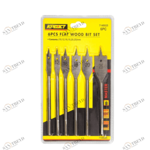 Набор перьевых сверл по дереву 10-12-16-18-20-25 мм Креост 13029