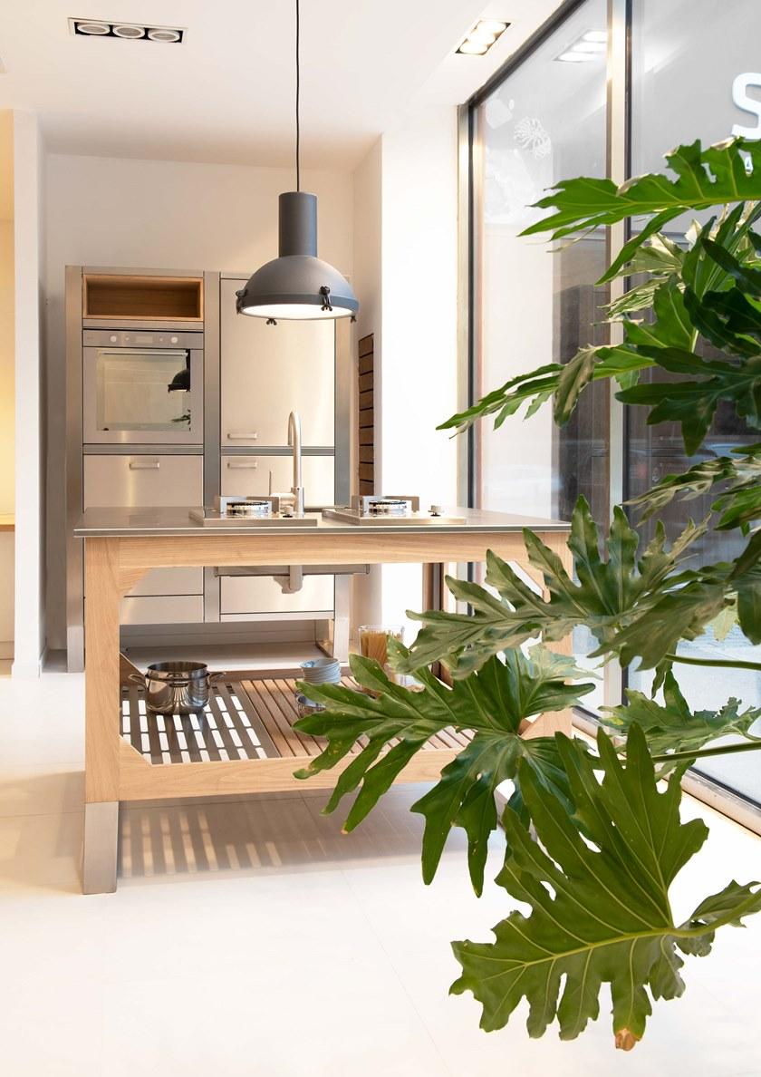 Lgtek Летняя кухня из стали и дерева Window sun-id-1470995 - Вид №3