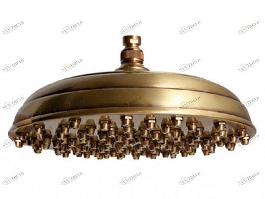 Верхний душ MIGLIORE Verona ML.VRN-35.670.BR антикальций - бронза, Ø 230 