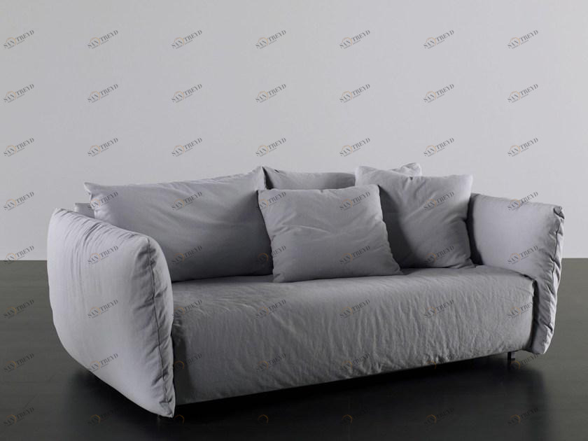 Meridiani Диван-кровать со съемным чехлом из ткани Scott sun-id-1379524