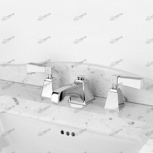 Смеситель на 3 отверстия для раковины 2VPTIME200CRBI Devon Devon VIP TIME Devon&Devon