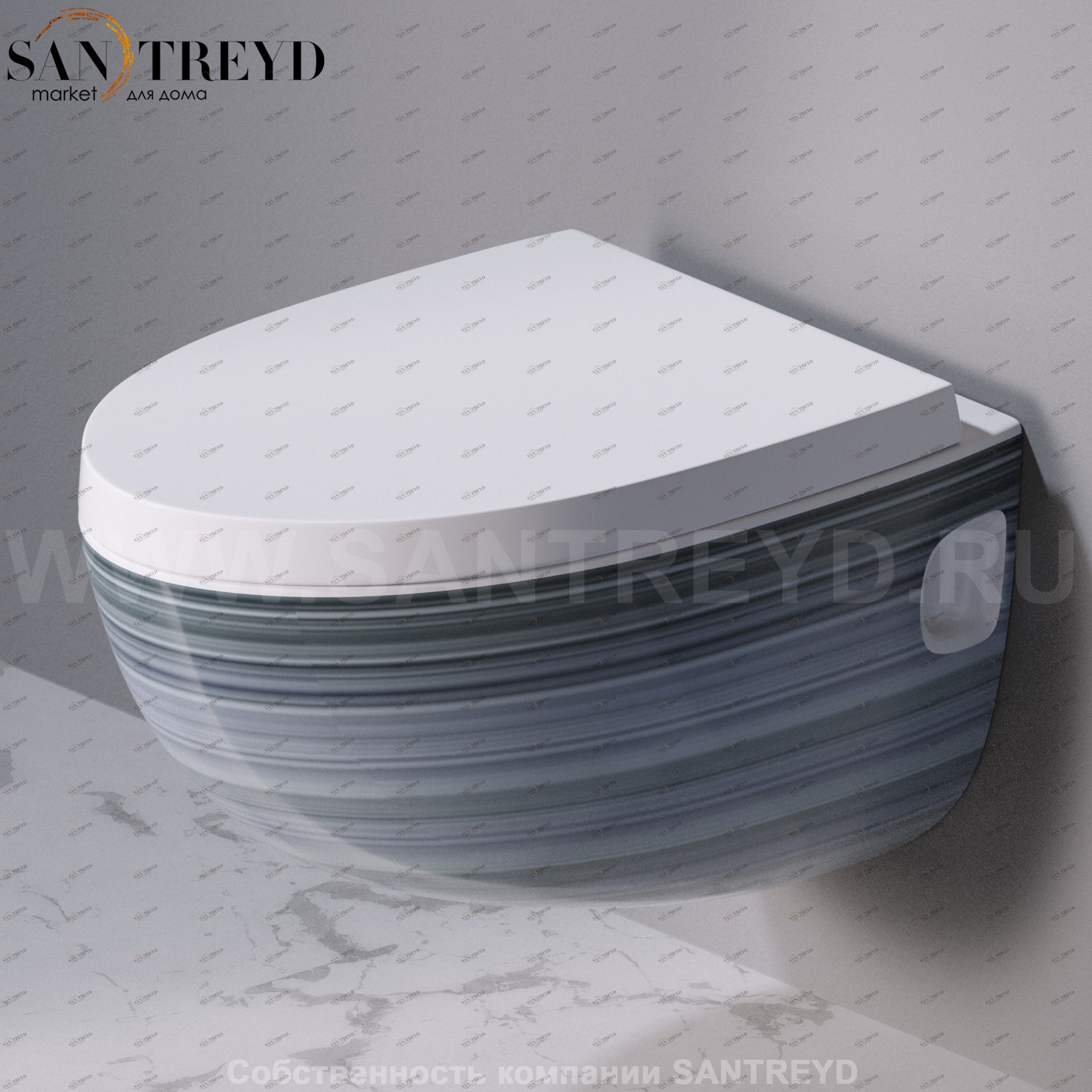 S511.431 Подвесной унитаз настенный Белый A. e T. Italia OVAL Италия AeT ITALIA