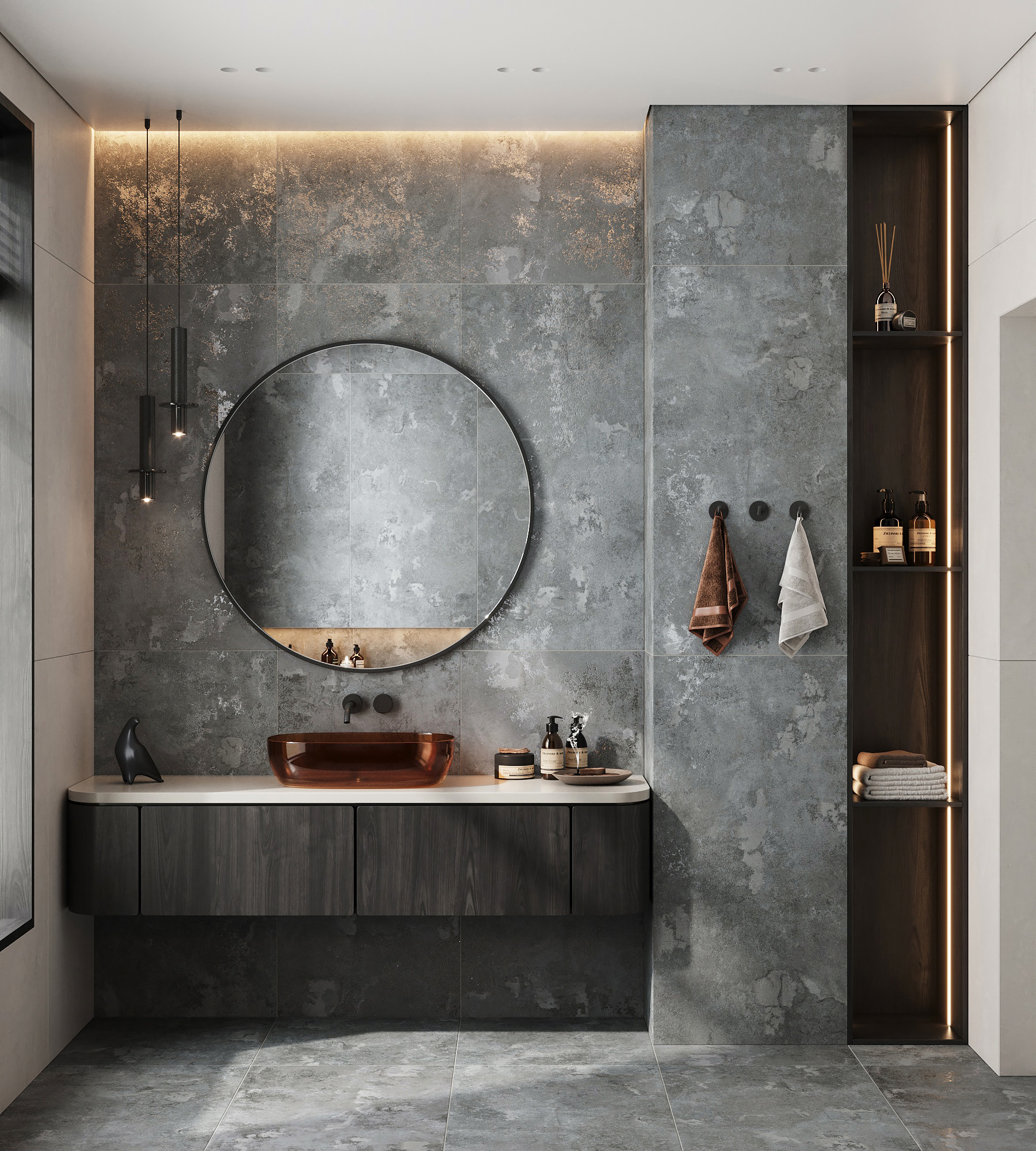 ERAGON DARK GREY ARCADIA CERAMICA GI8002-A