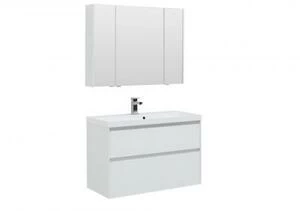 Мебель для ванной Aquanet Гласс 100 белый