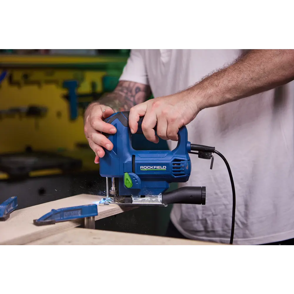 Сетевой лобзик Rockfield RF55JS для точного распила дерева и металла 89366501 STLM-0846101 - Вид №19