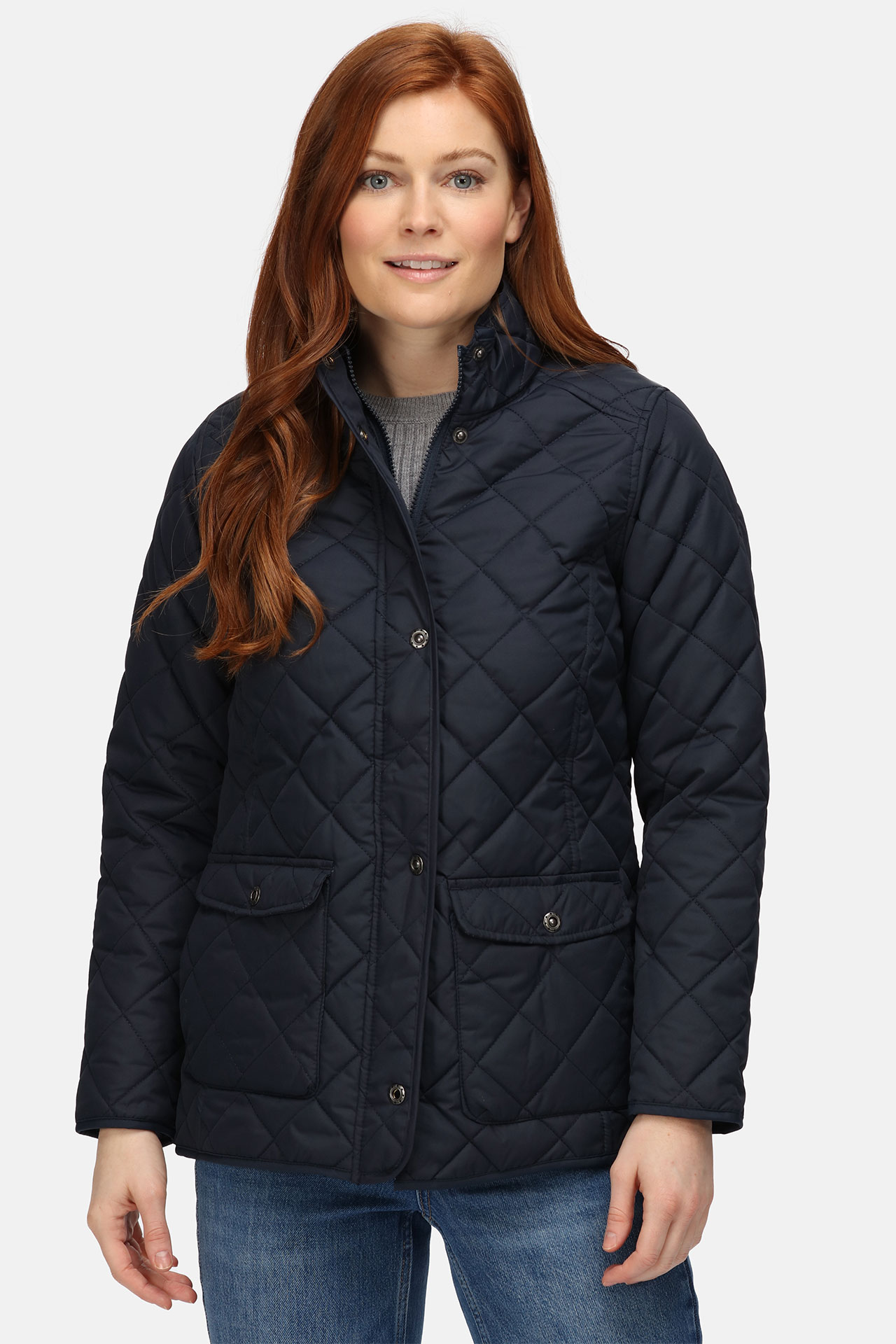 5041912 Куртка РЕГАТТА ПРОФЕШИОНАЛ ТАРАХ утепленная женская синяя  Демисезонная одежда размер 18 (52-54) Спецодежда  - Вид №3