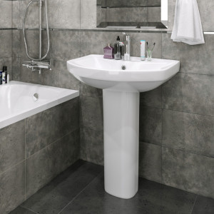 Омега new Умывальник + пьедестал 21,2 кг. GESSO