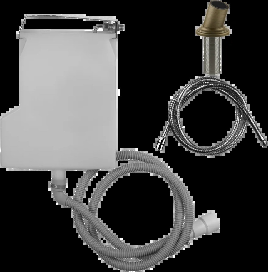 Комплект для слива ручного Душа 65050 713 Gessi  СТАРИННАЯ ЛАТУНЬ