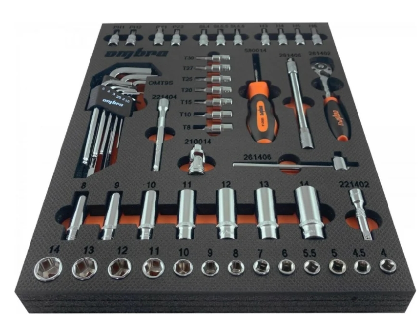 Набор инструментов Ombra OMT54STE 9103318 STDN-0040943 - Вид №1