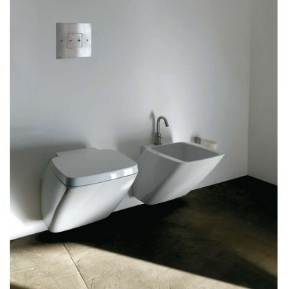 8081 Подвесной унитаз настенный Белый  ATMOSFERE Италия Santreyd - Вид №2