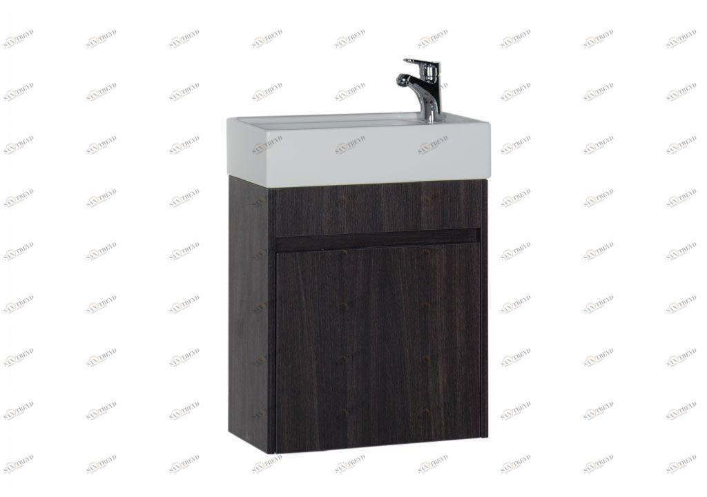 Тумба с раковиной Aquanet Лидс 50 эвкалипт мистери 0018274400182338